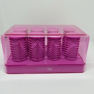 Infinity Pro Conair 8 Assorted Hot Rollers The Roller Palette Hot Pink Tested